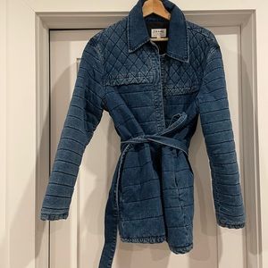 Fame Demin Wrap Jacket